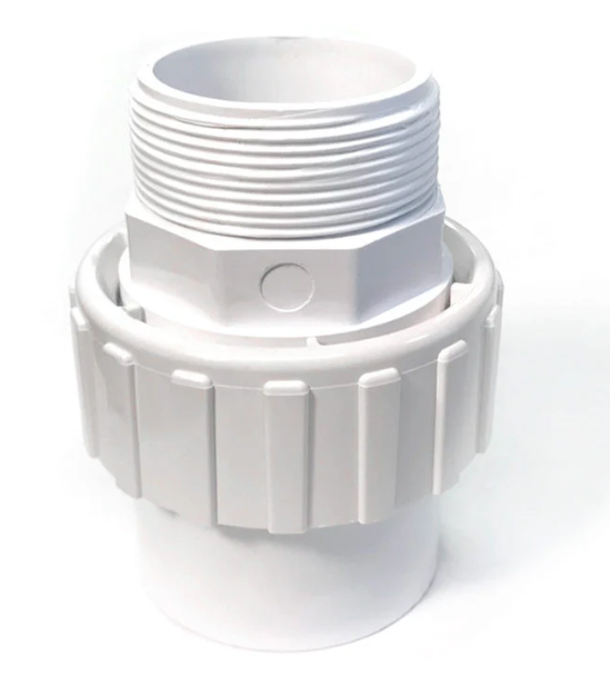 Threaded Union and Slip for Aqua Ultraviolet filter